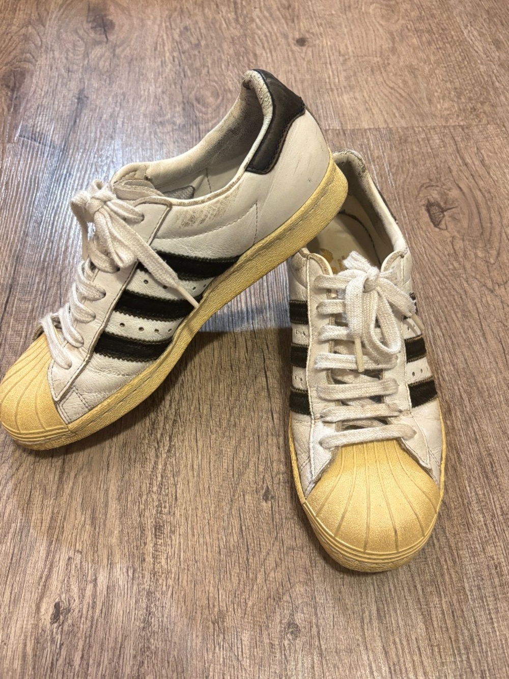 Adidas Superstar 80s Off White Pony Hair